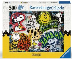 RAVENSBURGER CASSE-TÊTE 500 PIÈCES - SNOOPY GRAFFITI #12000389